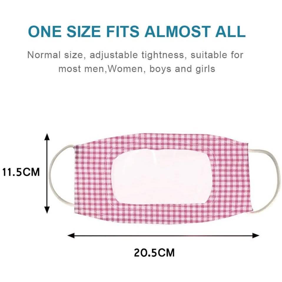 4-Pack: Reusable Anti Dust Unisex Smile Mouth Face Mask DailySale