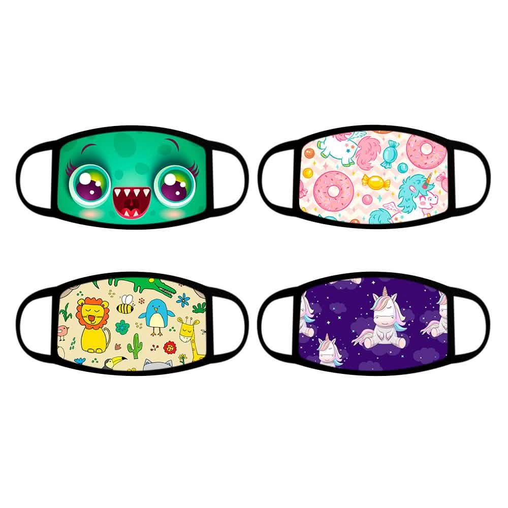 4-Pack: Reusable Cotton Face Mask DailySale