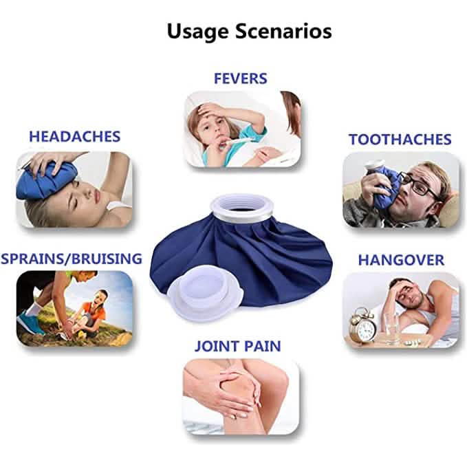 4-Pack: Reusable Ice Pack Hot Water Bag DailySale