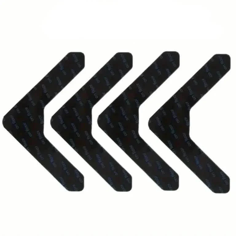 4-Pack: Reusable Non-Slip Carpet Rug Stickers DailySale