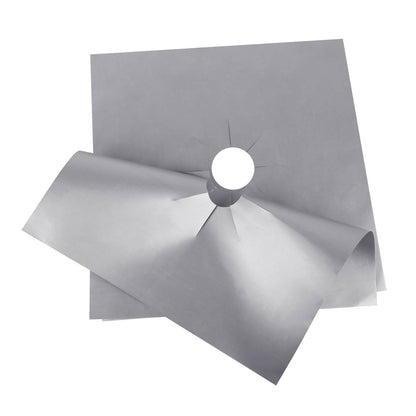 4-Pack: Reusable Nonstick Overtop Burner Protector Liner DailySale