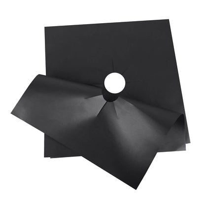 4-Pack: Reusable Nonstick Overtop Burner Protector Liner DailySale