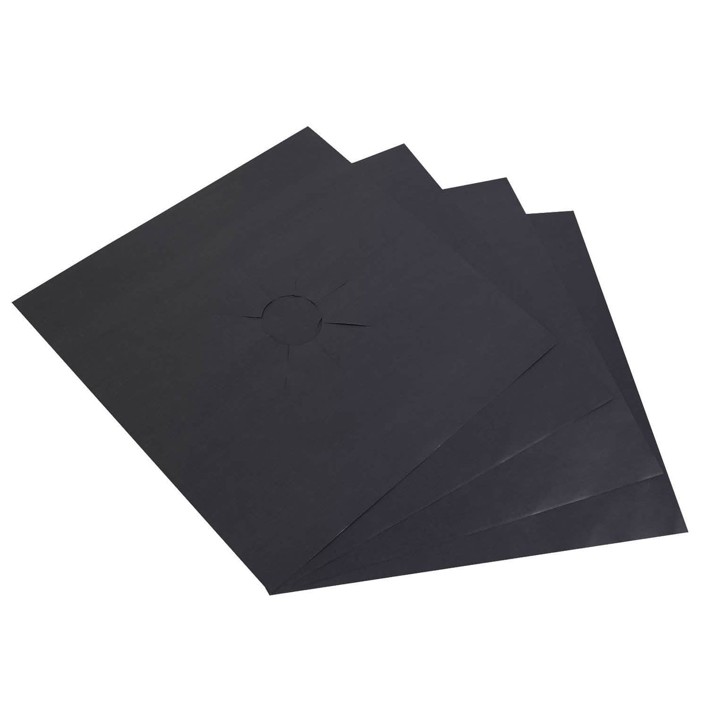 4-Pack: Reusable Nonstick Overtop Burner Protector Liner DailySale