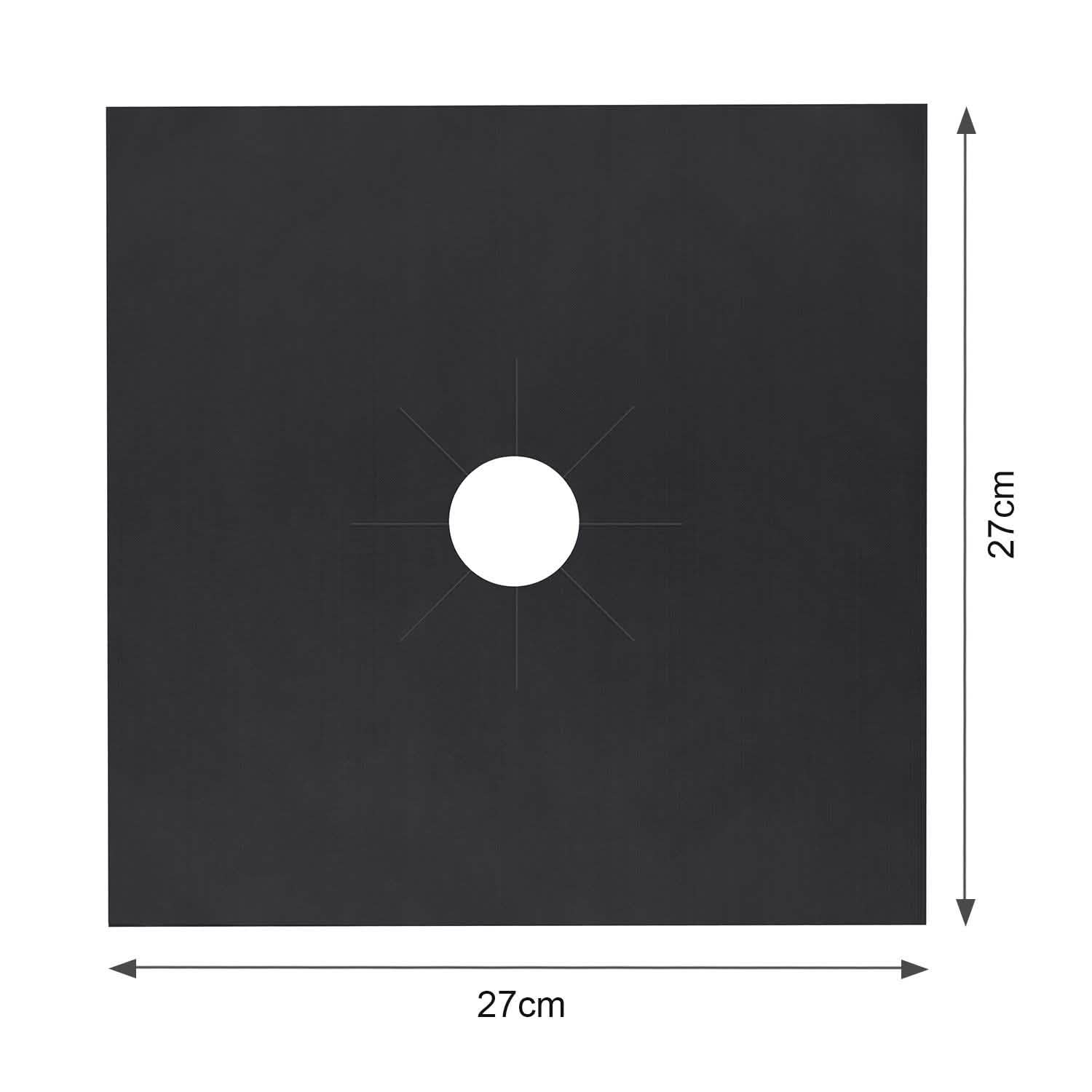 4-Pack: Reusable Nonstick Overtop Burner Protector Liner DailySale
