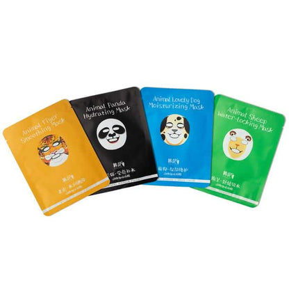4-Pack: Secret Skin Animal Face Sheet Masks DailySale