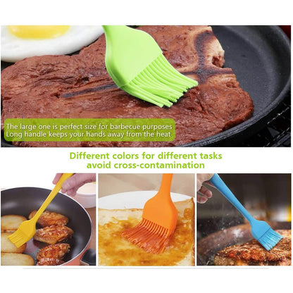 4-Pack: Silicone Basting Pastry Brush DailySale