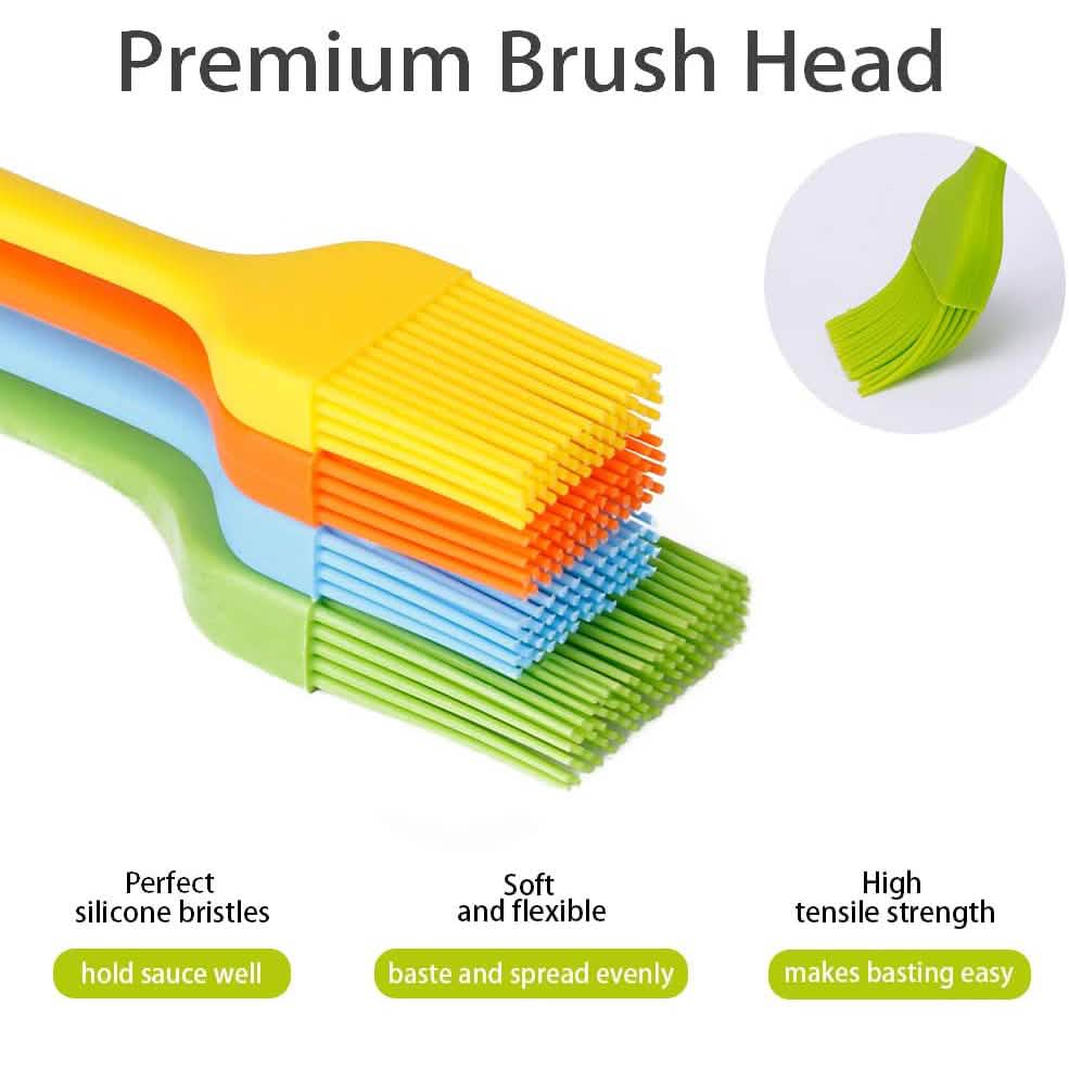 4-Pack: Silicone Basting Pastry Brush DailySale