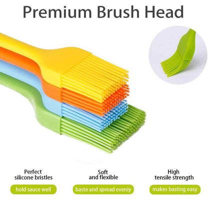 4-Pack: Silicone Basting Pastry Brush DailySale