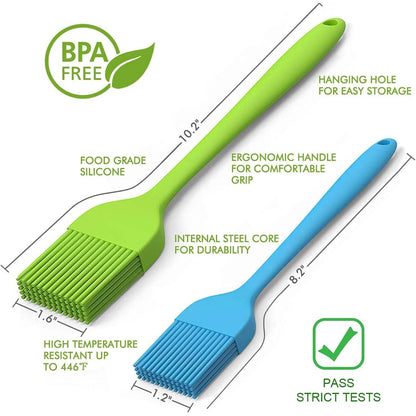 4-Pack: Silicone Basting Pastry Brush DailySale