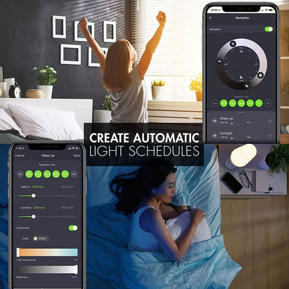 4-Pack: Smart WiFi LED Light Bulb with White and Color Changing Light Bulb DailySale