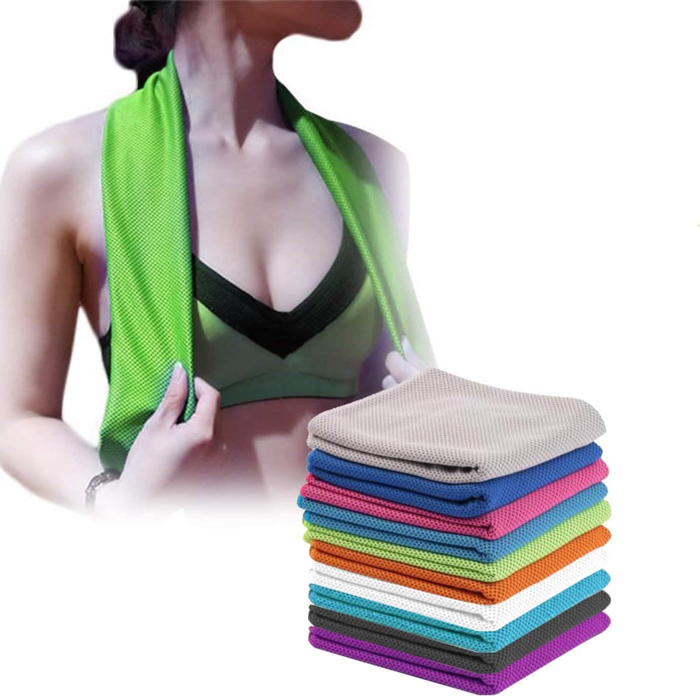 4-Pack: Soft Breathable Cooling Towel DailySale