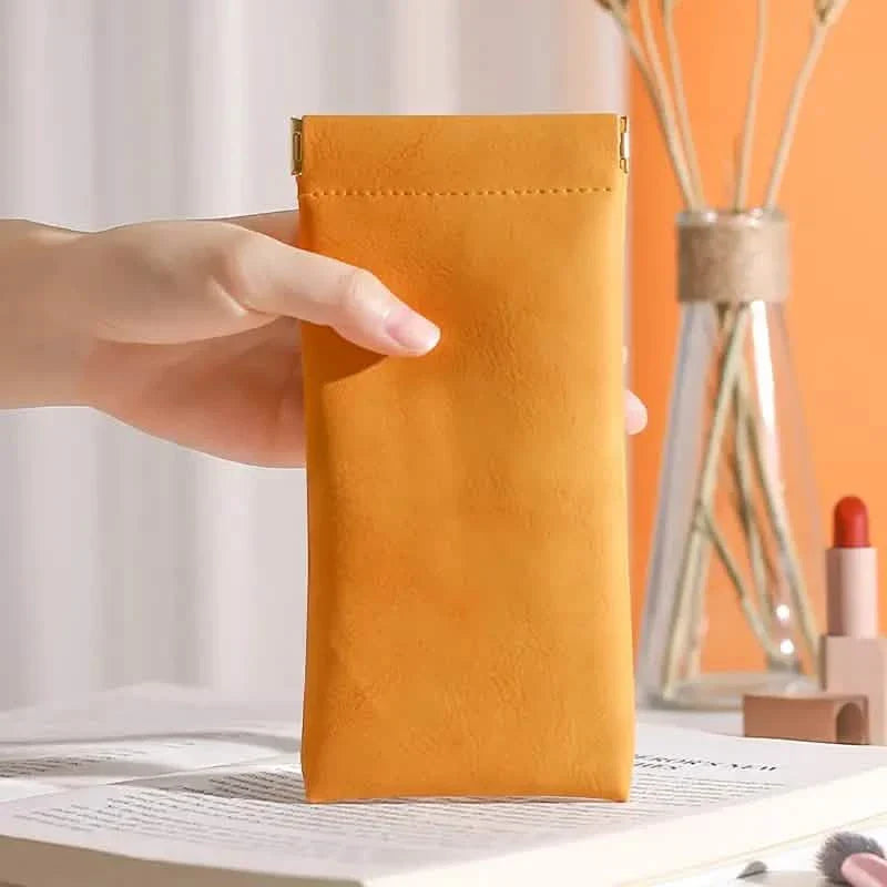 4-Pack: Soft PU Leather Reading Glasses Bag DailySale
