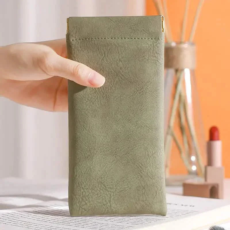 4-Pack: Soft PU Leather Reading Glasses Bag DailySale