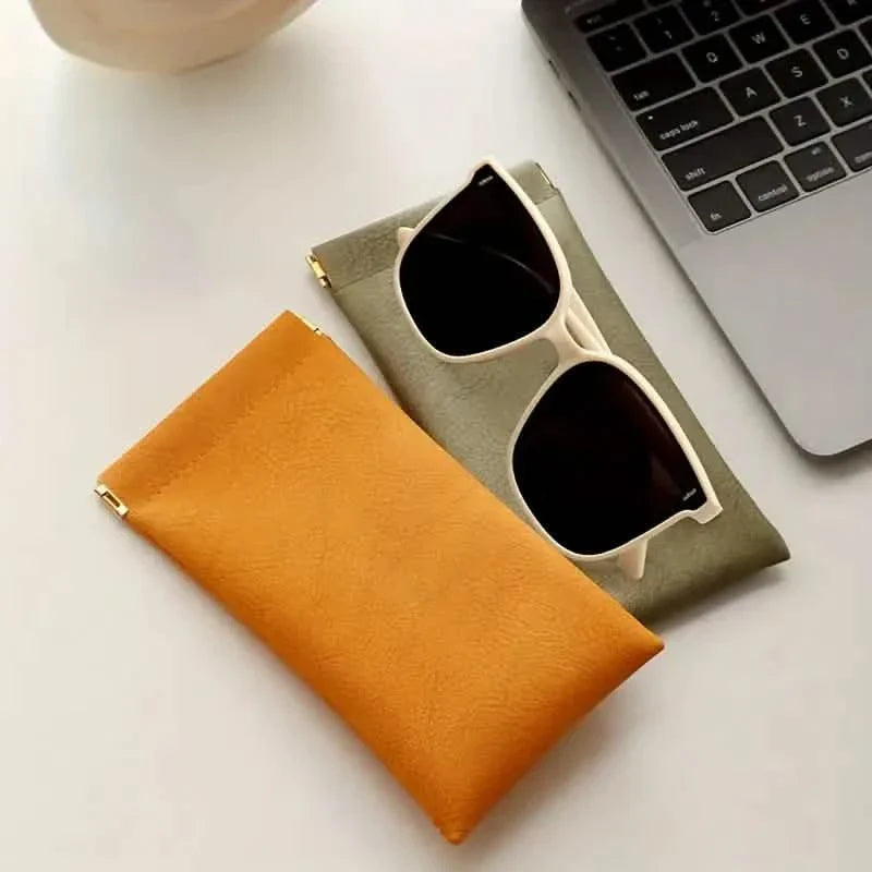 4-Pack: Soft PU Leather Reading Glasses Bag DailySale