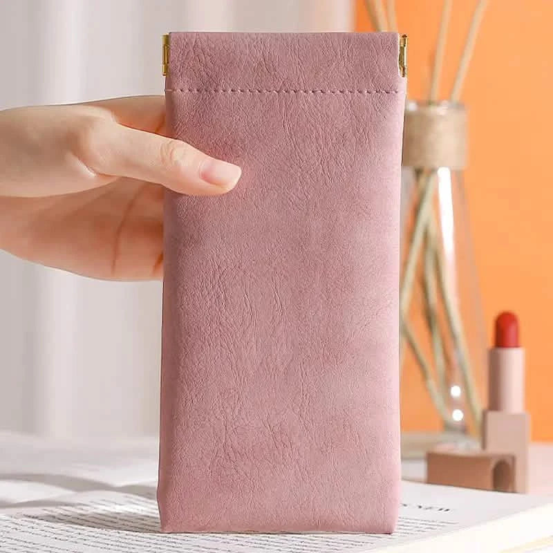 4-Pack: Soft PU Leather Reading Glasses Bag DailySale