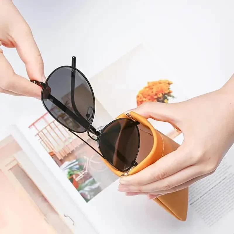 4-Pack: Soft PU Leather Reading Glasses Bag DailySale