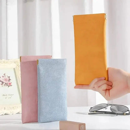 4-Pack: Soft PU Leather Reading Glasses Bag DailySale