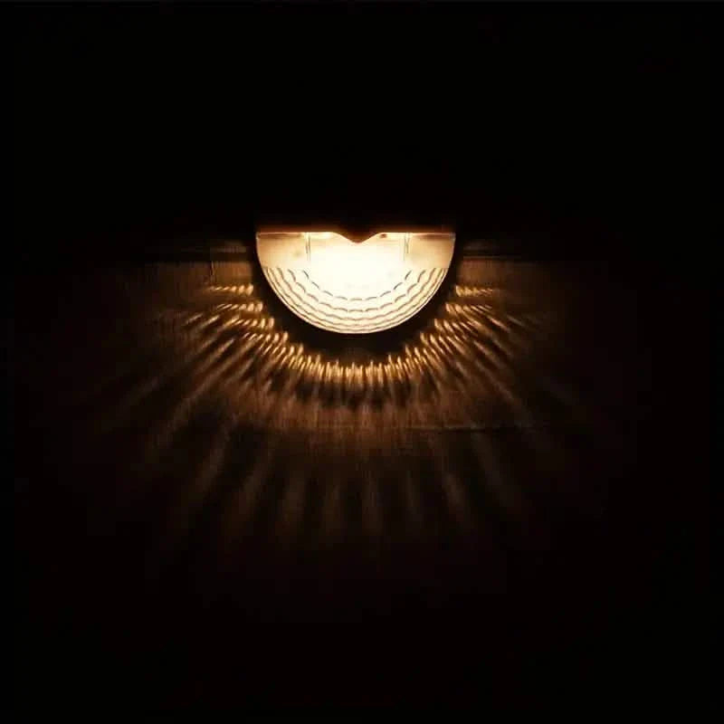 4-Pack: Solar Fence Lights Solar Deck Lights DailySale