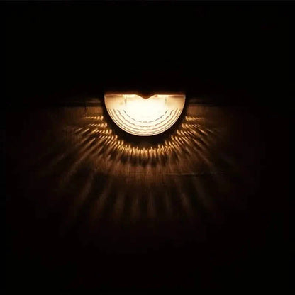 4-Pack: Solar Fence Lights Solar Deck Lights DailySale
