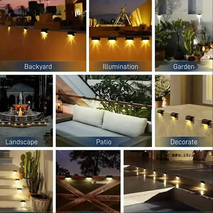 4-Pack: Solar Outdoor Garden Deck Lights DailySale