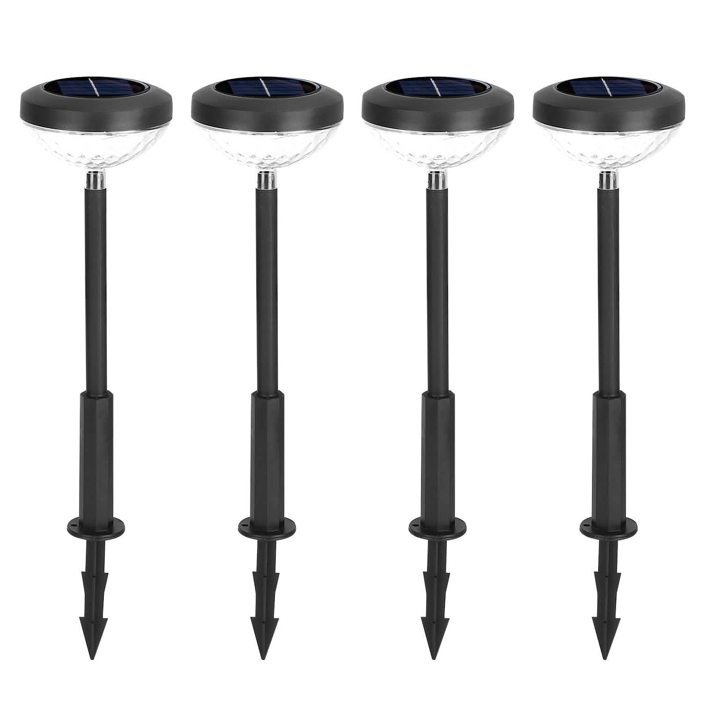 4-Pack: Solar Pathway Color Changing Garden Light DailySale