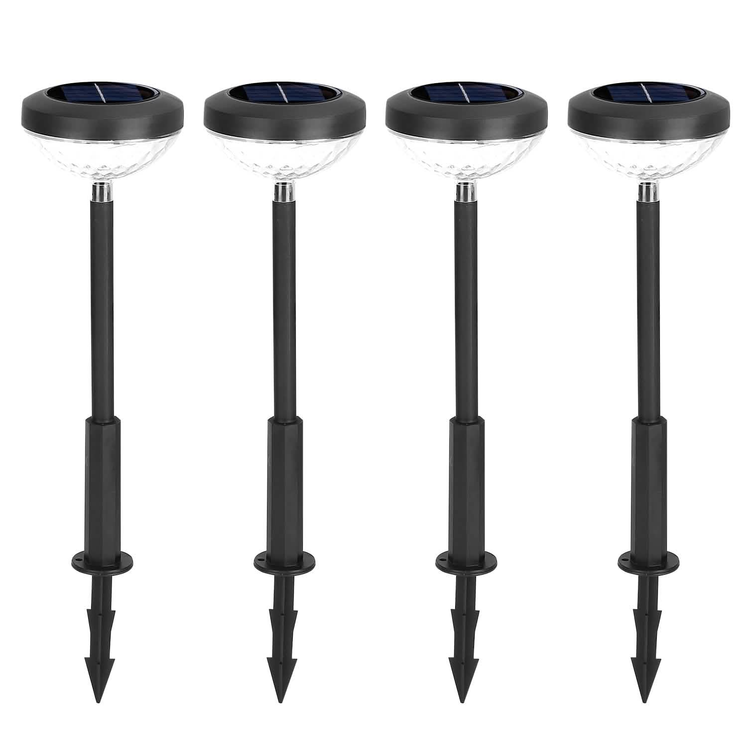 4-Pack: Solar Pathway Color Changing Garden Light DailySale
