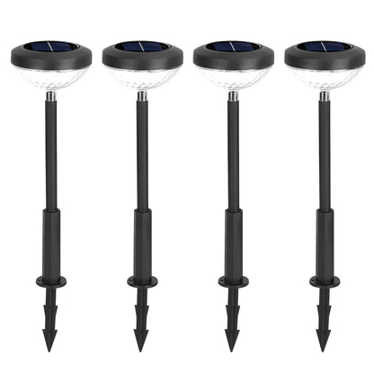 4-Pack: Solar Pathway Color Changing Garden Light DailySale
