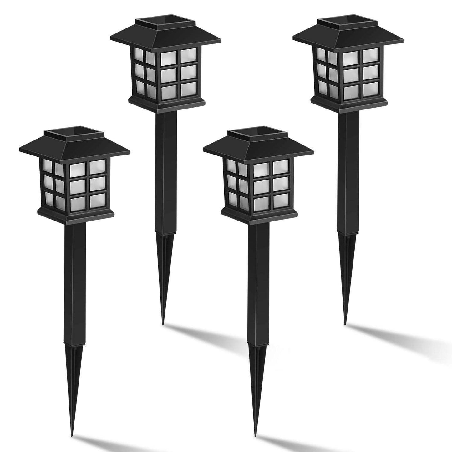 4-Pack: Solar Pathway Lights DailySale