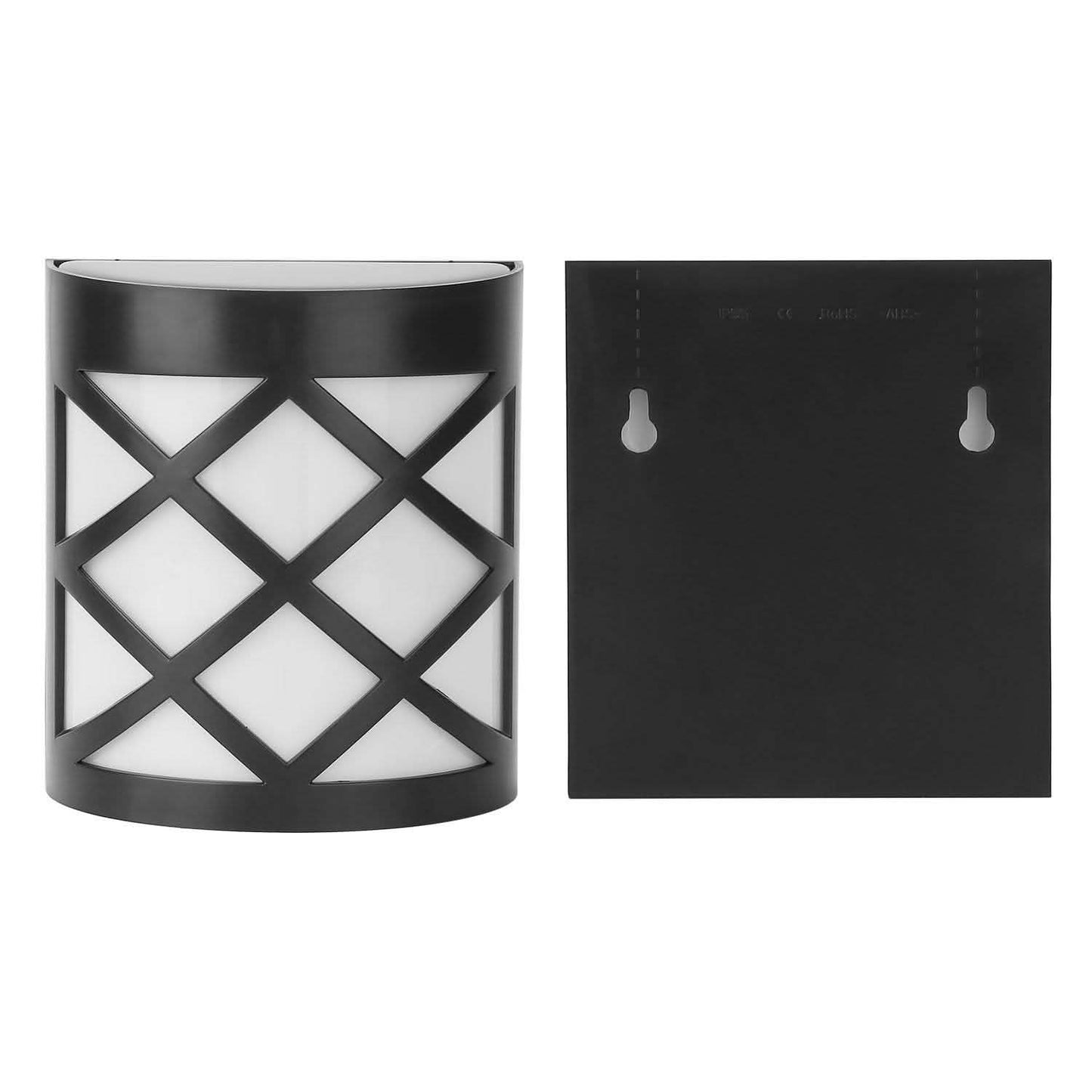 4-Pack: Solar Power LED Fence Light DailySale