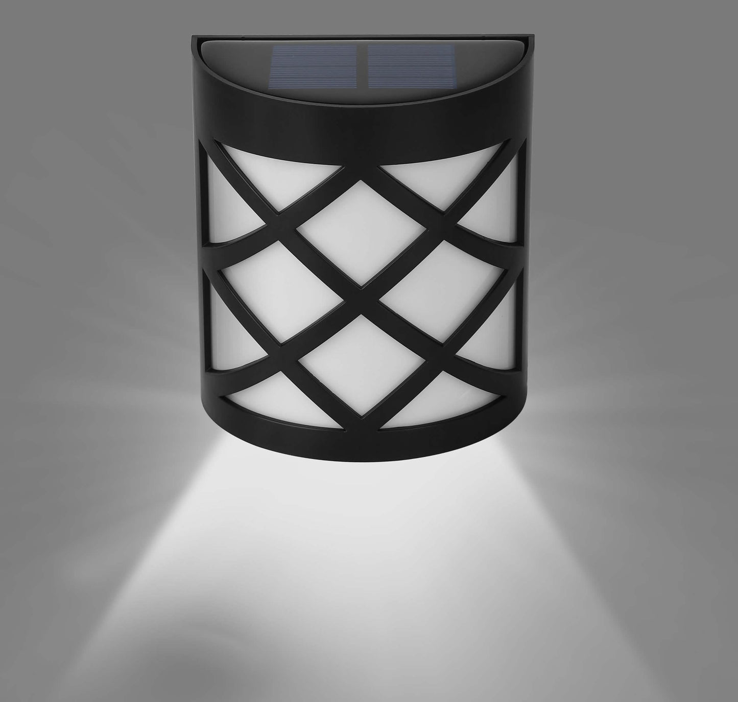 4-Pack: Solar Power LED Fence Light DailySale
