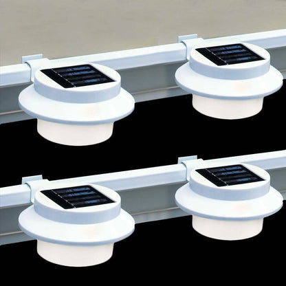 4-Pack: Solar-powered LED Outdoor Lights DailySale