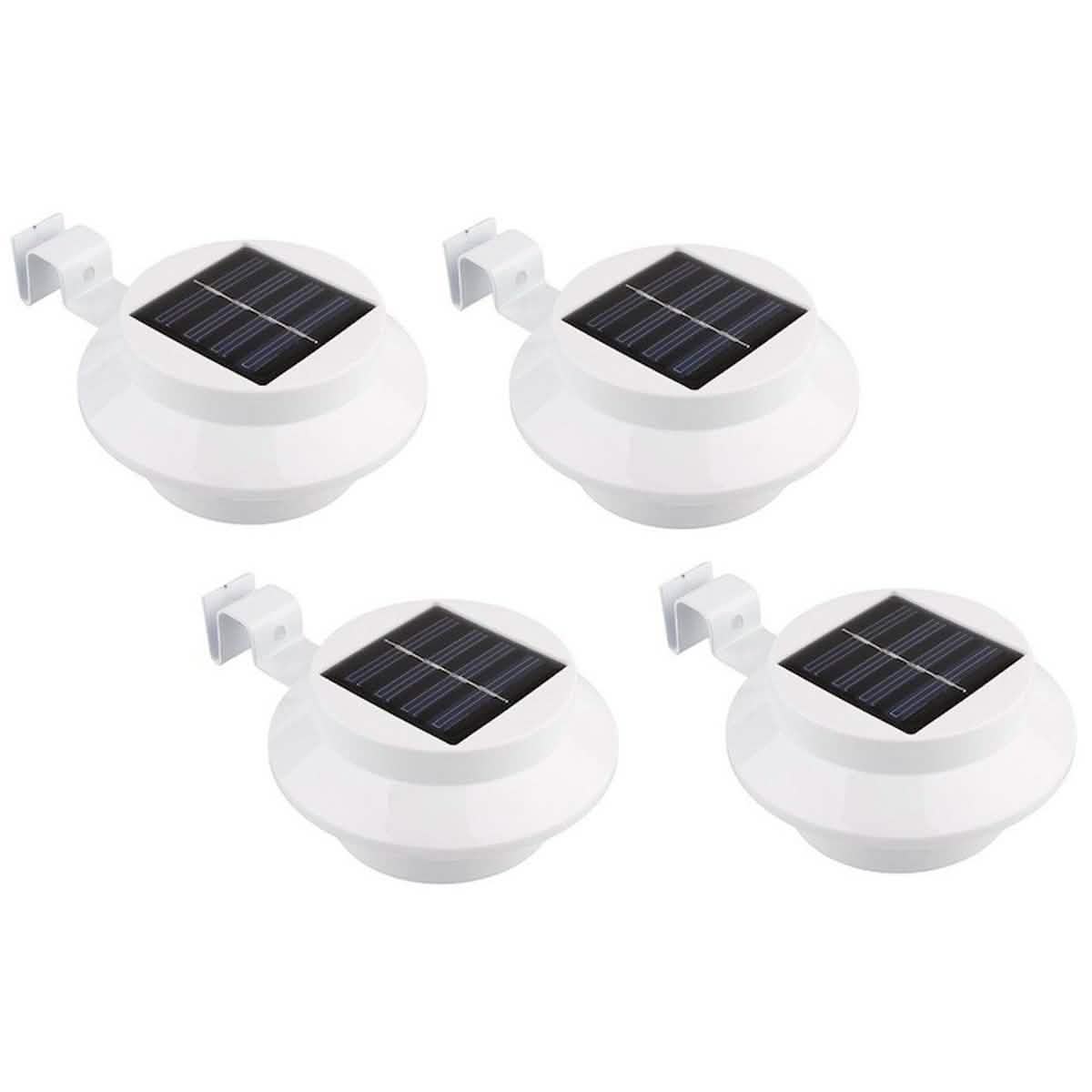 4-Pack: Solar-powered LED Outdoor Lights DailySale