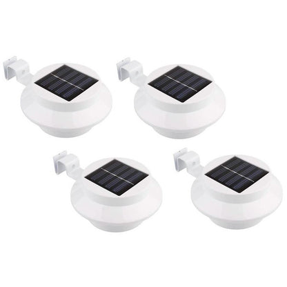 4-Pack: Solar-powered LED Outdoor Lights DailySale
