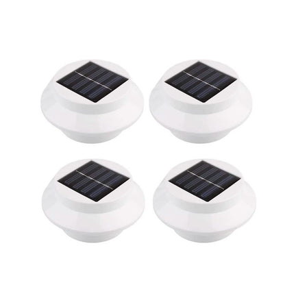 4-Pack: Solar-Powered LED Outdoor Lights DailySale