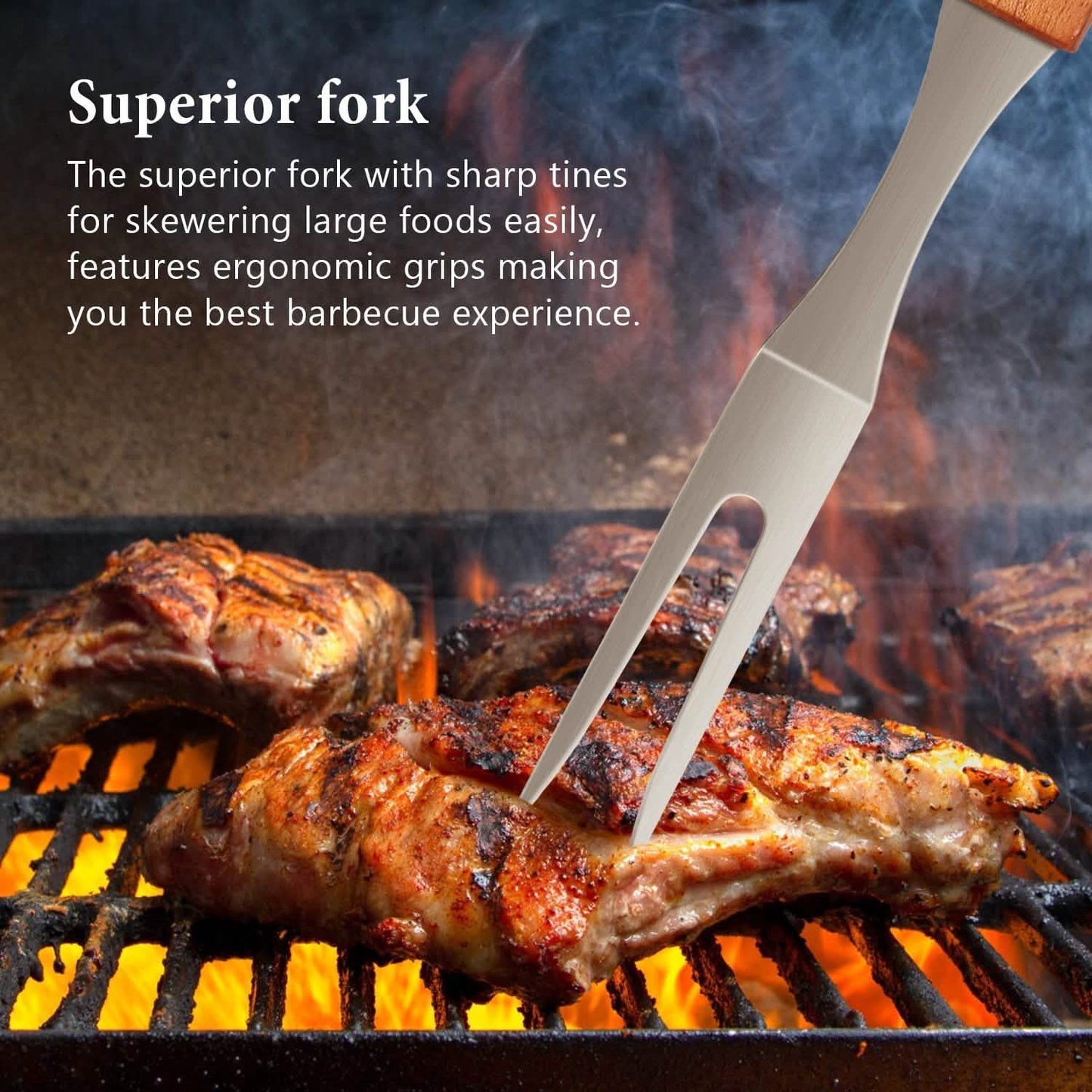 4-Pack: Stainless Steel BBQ Grill Tool Set DailySale