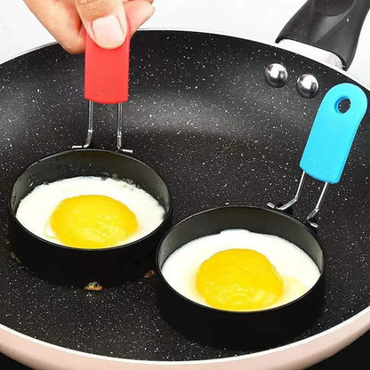 4-Pack: Stainless Steel Egg Non-Stick Omelet Ring DailySale