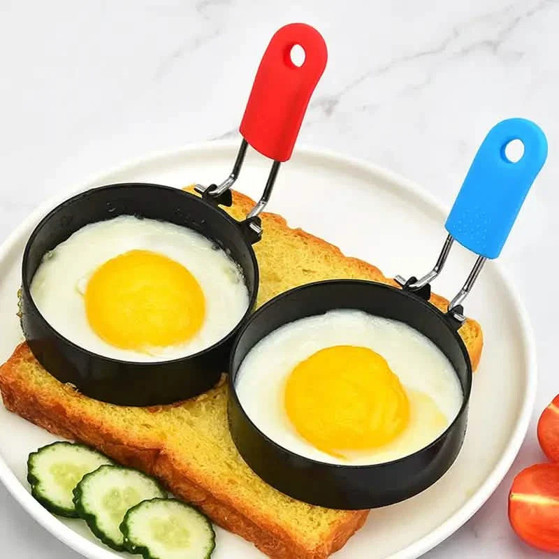 4-Pack: Stainless Steel Egg Non-Stick Omelet Ring DailySale