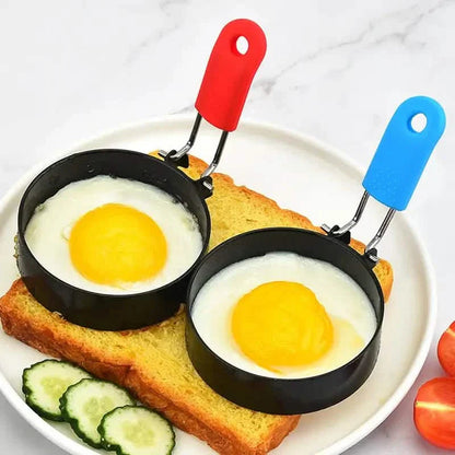4-Pack: Stainless Steel Egg Non-Stick Omelet Ring DailySale