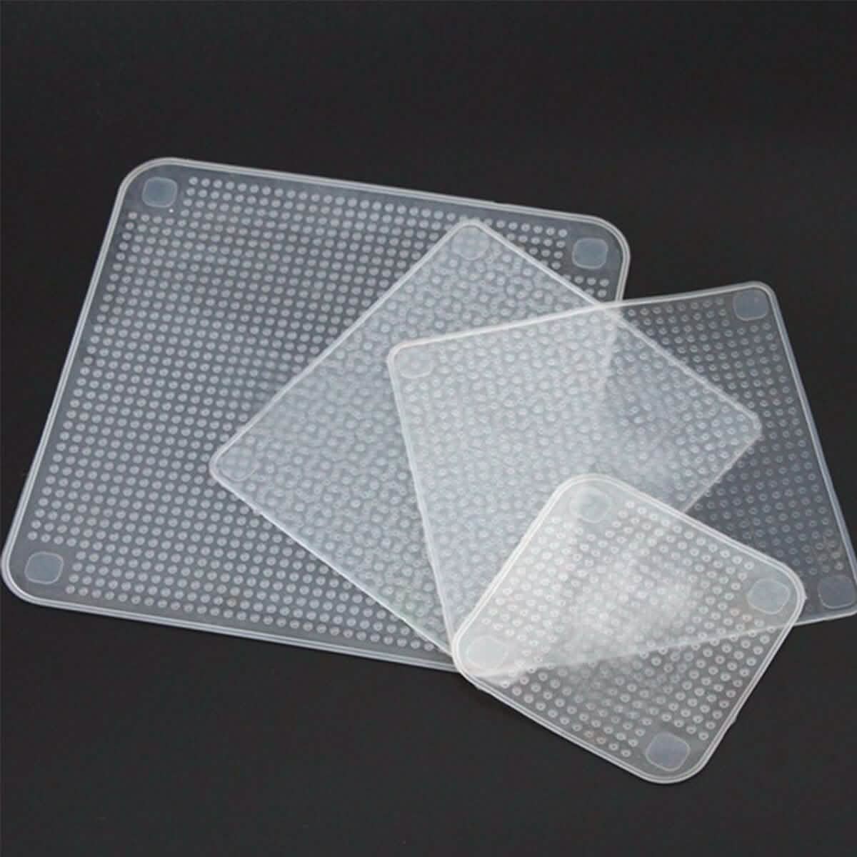 4-Pack: Stretch and Fresh Re-usable Food Wraps DailySale