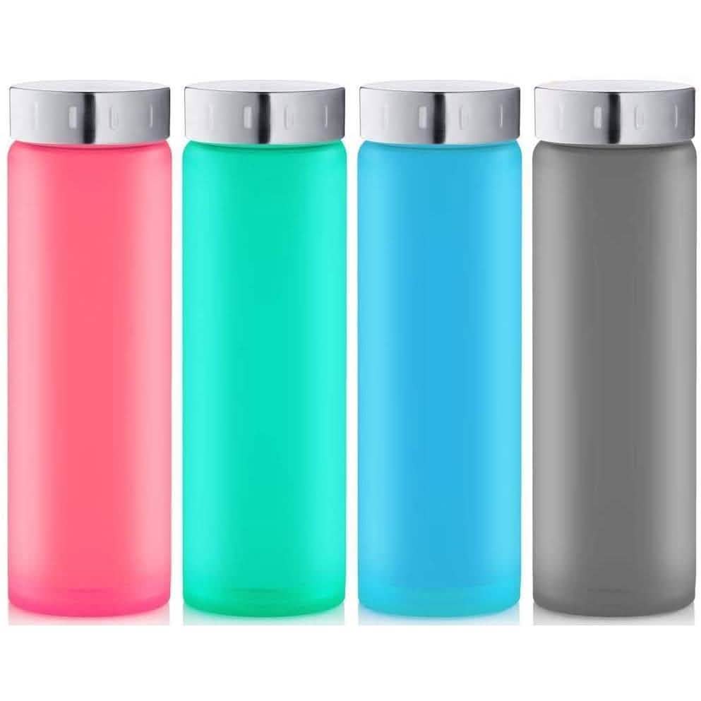 4-Pack: Swig Savvy Multi-Purpose Real Borosilicate Glass Bottles DailySale