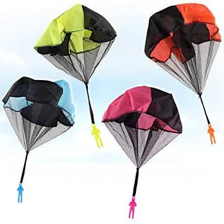 4-Pack: Tangle Free Throwing Toy Parachute DailySale