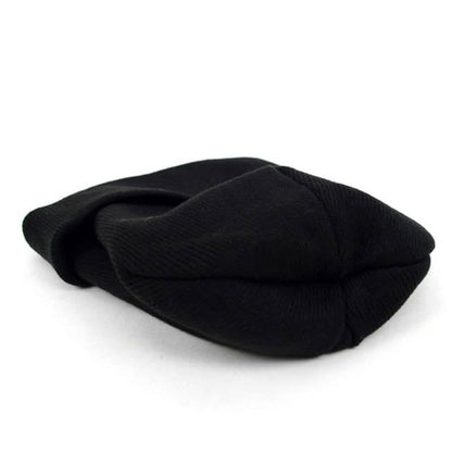 4-Pack: Thermal Windproof Winter Black Beanie Hat DailySale