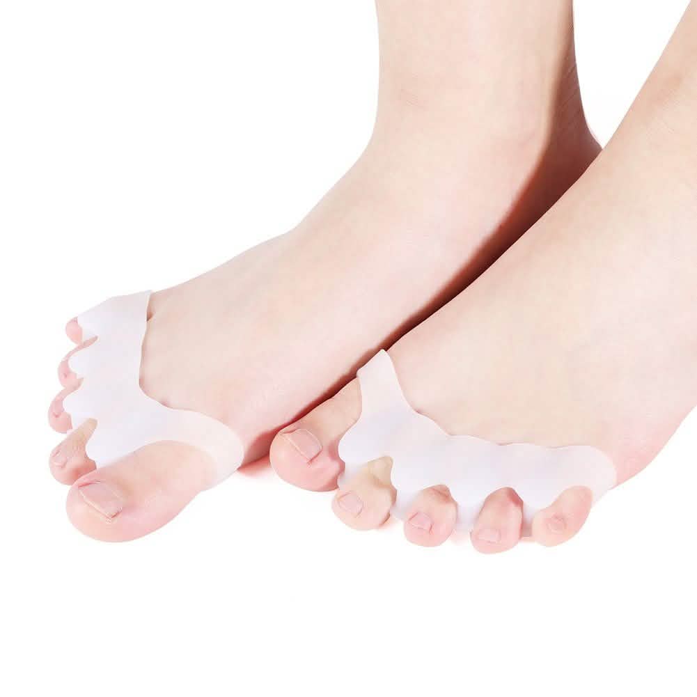 4-Pack: Toe Separator Bunion Toe Spacer for Overlapping Hammer Toe DailySale