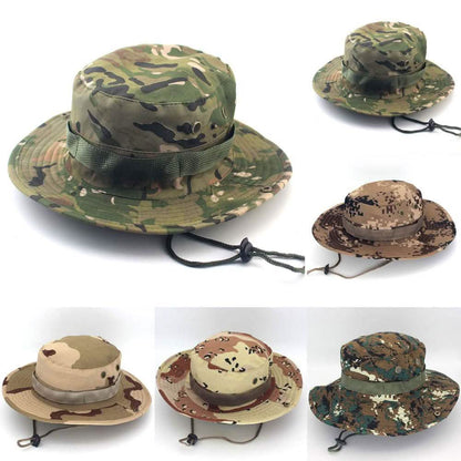 4-Pack: Unisex Camouflage Sun Hat for Outdoors DailySale