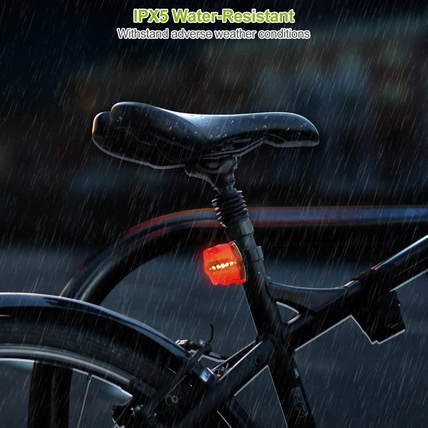 4-Pack: Universal Front Rear Bike Light Set DailySale