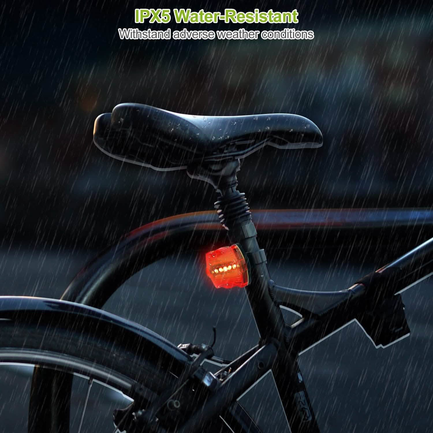 4-Pack: Universal Front Rear Bike Light Set DailySale