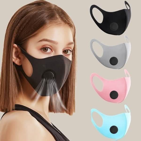 4-Pack: Face Mask with Valve DailySale