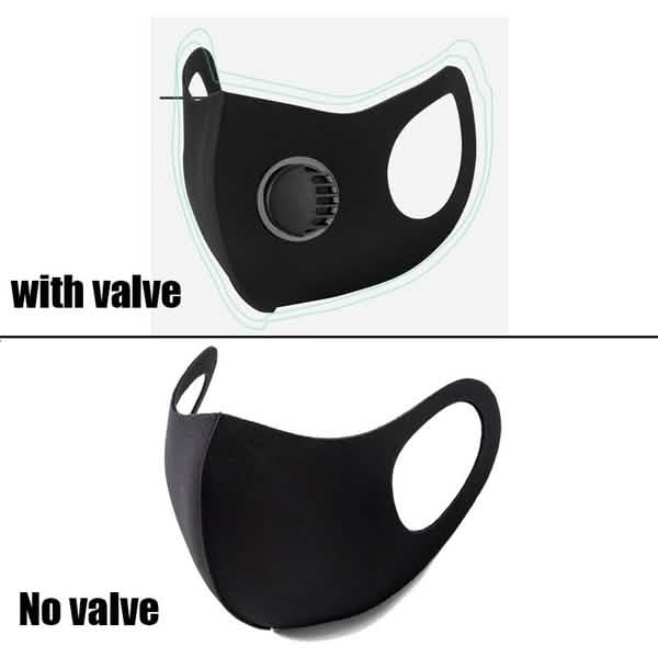 4-Pack: Face Mask with Valve DailySale