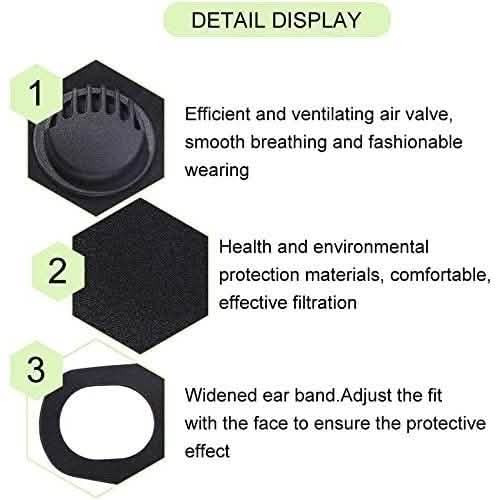 4-Pack: Face Mask with Valve DailySale