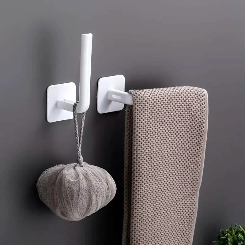 4-Pack: Wall Hat Rack, L-Shaped Storage Rack with Strong Adhesive DailySale